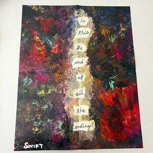 King Of My Heart Poster Taylor Swift Reputation End Of All The Endings Painting